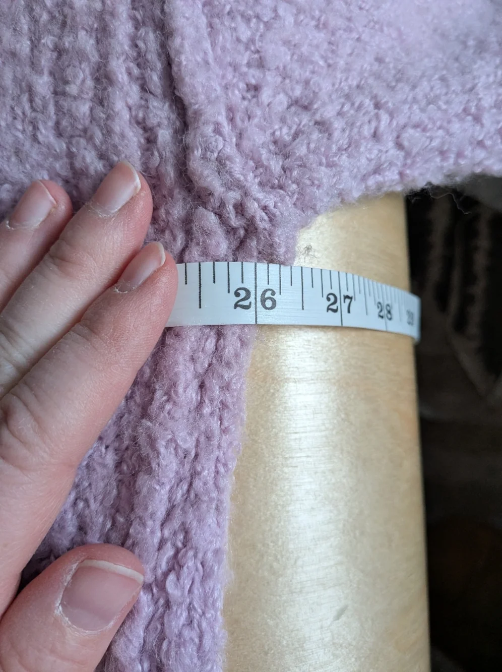 Free People 32% Alpaca Blend Oversized V-Neck Sweater Rose Pink XS Slouchy